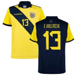E. Valencia #13 Ecuador Fußballtrikot Copa America 2024 Heimtrikot Herren