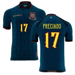 Ecuador Fußballtrikot 2025-26 Preciado #17 Auswärtstrikot Herren