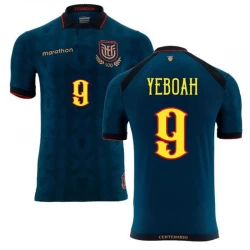 Ecuador Fußballtrikot 2025-26 Yeboah #9 Auswärtstrikot Herren