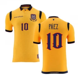 Ecuador Paez #10 Fußballtrikot 2025-26 Heimtrikot Herren
