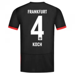 Eintracht Frankfurt Fußballtrikot 2024-25 Koch #4 Auswärtstrikot Herren