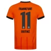 Eintracht Frankfurt Fußballtrikot Ekitike #11 2024-25 Ausweichtrikot Herren