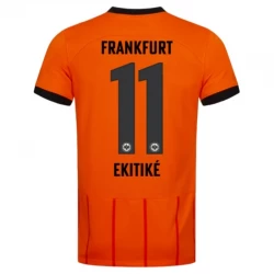 Eintracht Frankfurt Fußballtrikot Ekitike #11 2024-25 Ausweichtrikot Herren