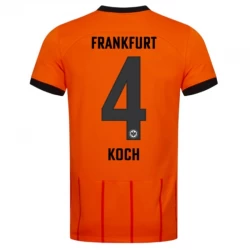 Eintracht Frankfurt Fußballtrikot Koch #4 2024-25 Ausweichtrikot Herren