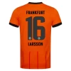 Eintracht Frankfurt Fußballtrikot Larsson #16 2024-25 Ausweichtrikot Herren