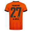 Eintracht Frankfurt Fußballtrikot M.Gotze #27 2024-25 Ausweichtrikot Herren