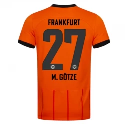 Eintracht Frankfurt Fußballtrikot M.Gotze #27 2024-25 Ausweichtrikot Herren
