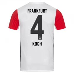 Eintracht Frankfurt Koch #4 Fußballtrikot 2024-25 Heimtrikot Herren