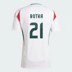 Endre Botka #21 Ungarn Fußballtrikots EM 2024 Auswärtstrikot Herren