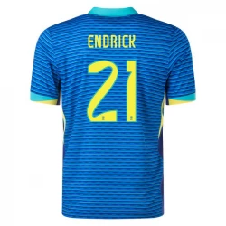 Endrick #21 Brasilien Fußballtrikots Copa America 2024 Auswärtstrikot Herren