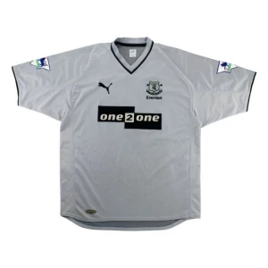 Everton FC 2001-02 Auswärtstrikot