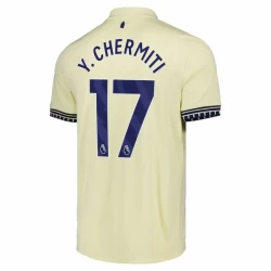 Everton FC Fußballtrikot 2025-26 Y. Chermiti #17 Auswärtstrikot Herren