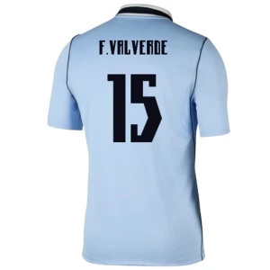 F. Valverde #15 Uruguay Fußballtrikot WM 2026 Heimtrikot Herren