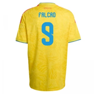 Falcao #9 Kolumbien Fußballtrikot WM 2026 Heimtrikot Herren