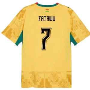 Fatawu #7 Ghana Fußballtrikot WM 2026 Auswärtstrikot Herren