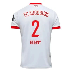 FC Augsburg Gumny #2 Fußballtrikot 2025-26 Heimtrikot Herren