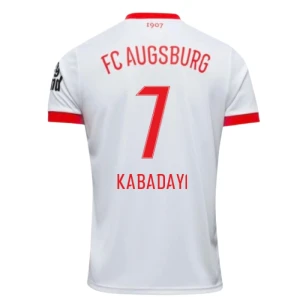 FC Augsburg Kabadayi #7 Fußballtrikot 2025-26 Heimtrikot Herren