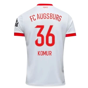 FC Augsburg Komur #36 Fußballtrikot 2025-26 Heimtrikot Herren