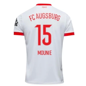 FC Augsburg Mounie #15 Fußballtrikot 2025-26 Heimtrikot Herren