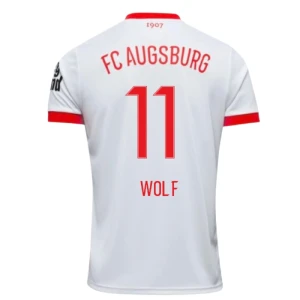 FC Augsburg Wolf #11 Fußballtrikot 2025-26 Heimtrikot Herren