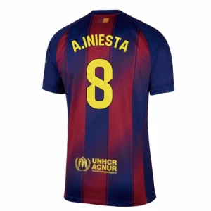 FC Barcelona A. Iniesta #8 Fußballtrikot 2025-26 Heimtrikot Herren