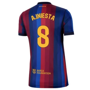 FC Barcelona A. Iniesta #8 Fußballtrikot 2026-27 Heimtrikot Herren