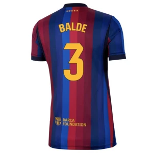 FC Barcelona Balde #3 Fußballtrikot 2026-27 Heimtrikot Herren