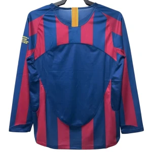 FC Barcelona Champions League Final Retro Trikot 2005-06 Heim Herren Langarm