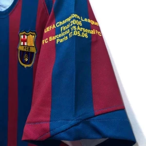 FC Barcelona Champions League Final Retro Trikot 2005-06 Heim Herren