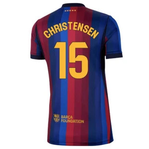 FC Barcelona Christensen #15 Fußballtrikot 2026-27 Heimtrikot Herren