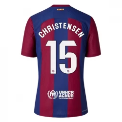 FC Barcelona Christensen #15 Fußballtrikots 2023-24 Heimtrikot Herren