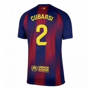 FC Barcelona Cubarsi #2 Fußballtrikot 2025-26 Heimtrikot Herren
