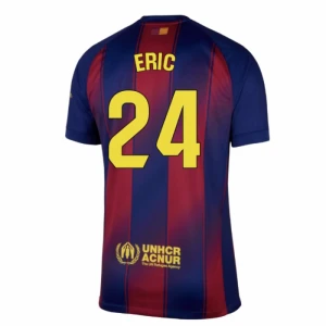 FC Barcelona Eric #24 Fußballtrikot 2025-26 Heimtrikot Herren