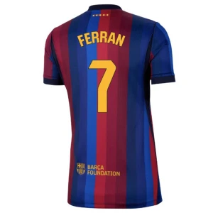 FC Barcelona Ferran #7 Fußballtrikot 2026-27 Heimtrikot Herren