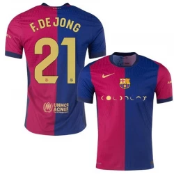 FC Barcelona Frenkie de Jong #21 Fußballtrikot 2024-25 Coldplay Heimtrikot Herren