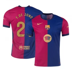 FC Barcelona Frenkie de Jong #21 Fußballtrikot 2024-25 New Spotify Logo Heimtrikot Herren