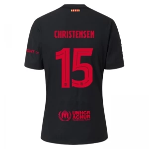 FC Barcelona Fußballtrikot 2024-25 Christensen #15 Auswärtstrikot Herren