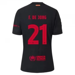 FC Barcelona Fußballtrikot 2024-25 F.De Jong #21 Auswärtstrikot Herren