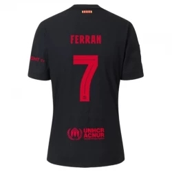 FC Barcelona Fußballtrikot 2024-25 Ferran #7 Auswärtstrikot Herren
