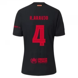 FC Barcelona Fußballtrikot 2024-25 R.Araujo #4 Auswärtstrikot Herren