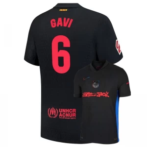 FC Barcelona Fußballtrikot 2024-25 Travis Scott Gavi #8 Auswärtstrikot Herren
