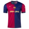 FC Barcelona Robert Lewandowski #9 Fußballtrikot 2024-25 Travis Scott Heimtrikot Herren