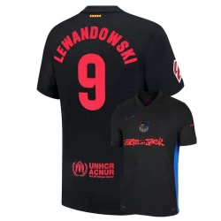 FC Barcelona Fußballtrikot 2024-25 Travis Scott Robert Lewandowski #9 Auswärtstrikot Herren