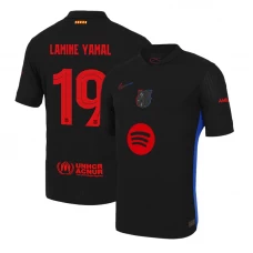 FC Barcelona Fußballtrikot 2024-25 UCL New Spotify Logo Lamine Yamal #19 Auswärtstrikot Herren