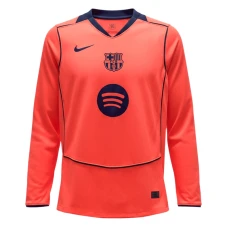FC Barcelona Fußballtrikot 2025-26 Ausweichtrikot Herren Langarm