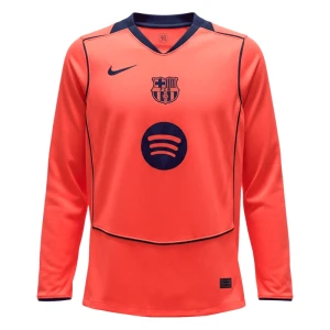FC Barcelona Fußballtrikot 2025-26 Ausweichtrikot Herren Langarm