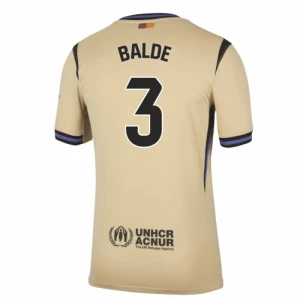 FC Barcelona Fußballtrikot 2025-26 Balde #3 Auswärtstrikot Herren