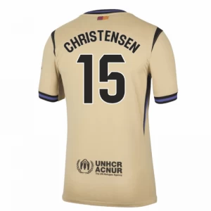 FC Barcelona Fußballtrikot 2025-26 Christensen #15 Auswärtstrikot Herren