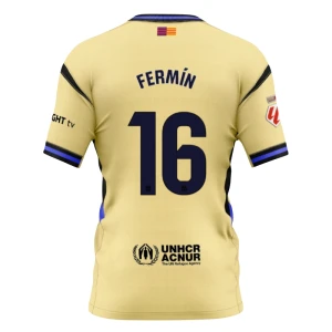 FC Barcelona Fußballtrikot 2025-26 Fermin #16 Auswärtstrikot Herren