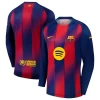 FC Barcelona Lionel Messi #10 Fußballtrikot 2025-26 Heimtrikot Herren Langarm